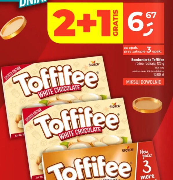 Toffifee white chocolate
