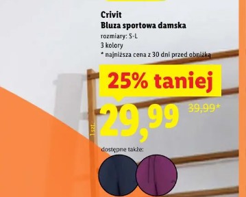 Crivit Bluza sportowa damska