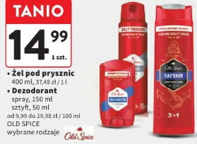 Old Spice żel pod prysznic, dezodorant