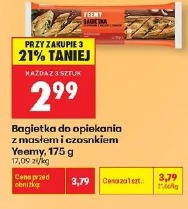 Bagietka do opiekania z masłem i czosnkiem Yeemy