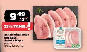 Schab wieprzowy bez kości Sztuka Mięsa