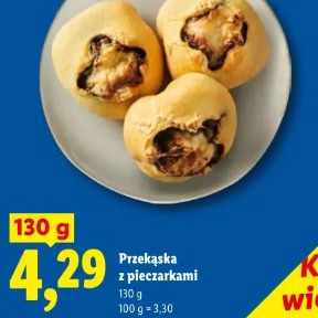 Przekąska z pieczarkami