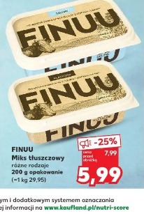 Finuu Miks tłuszczowy różne rodzaje