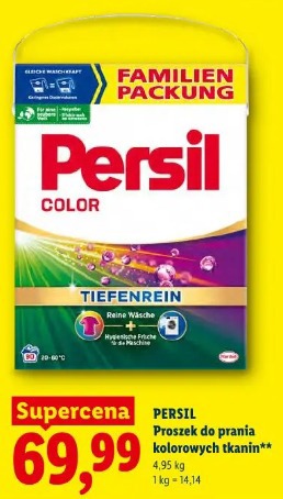 PERSIL Proszek do prania kolorowych tkanin