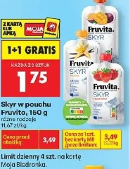 Skyr w pouchu Frutvita