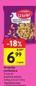 Orzechy nerkowca O la la! prażone solone