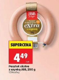 Pasztet ekstra z szynką JBB