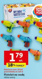 Pistolet na wodę różne wzory One Two Fun