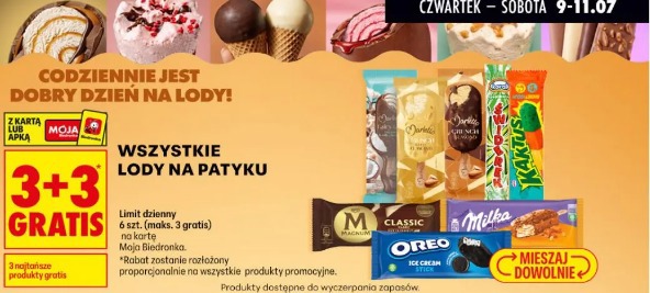 Wszystkie lody na patyku