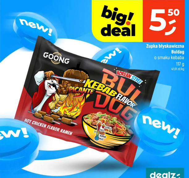 Zupka błyskawiczna Buldog o smaku kebaba