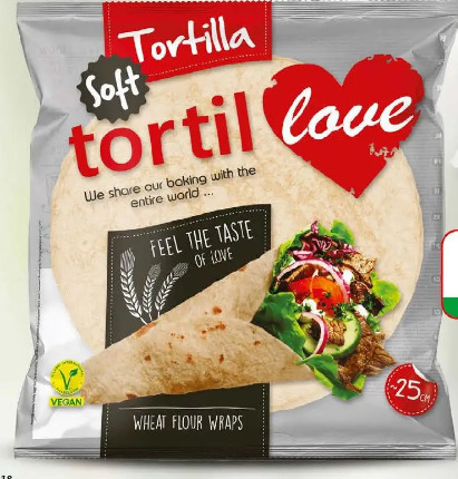 Tortilla pszenna Soft Turka