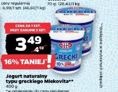 Jogurt naturalny typu greckiego Mlekovita