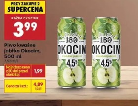 Okocim kwaśne jabłko piwo