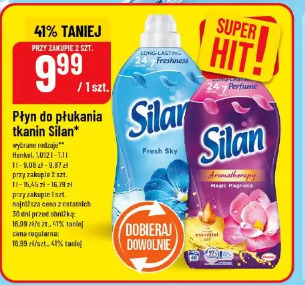 Płyn do płukania tkanin Silan