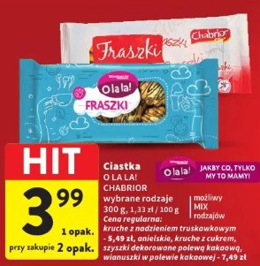 Ciastka O LA LA! CHABRIOR