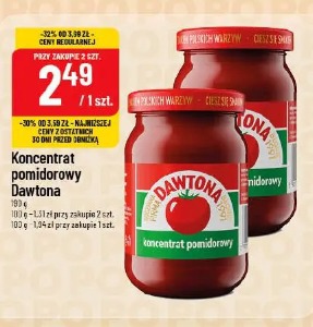 Koncentrat pomidorowy Dawtona