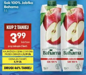 Bahama Sok 100% jabłko