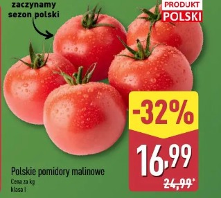 Polskie pomidory malinowe