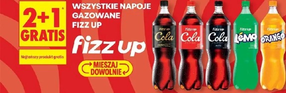 Wszystkie napoje gazowane Fizz Up