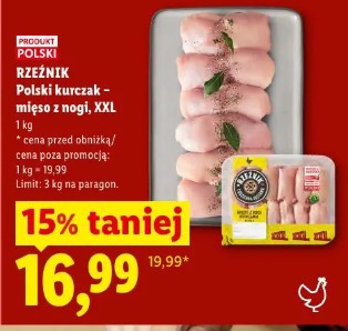 Rzeźnik Polski kurczak - mięso z nogi, XXL