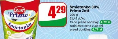 Śmietanka 30% Primo Zott