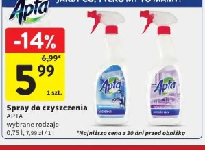 Spray do czyszczenia Apta