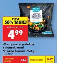 Warzywa na patelnię z ziemniakami Mrożna Kraina
