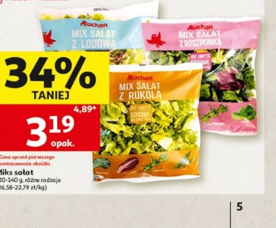 Auchan mix sałat