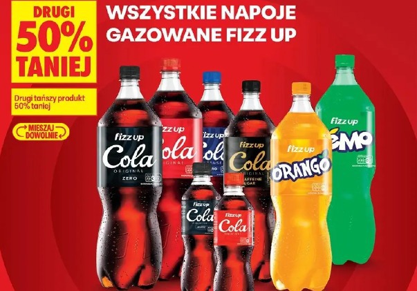 Wszystkie napoje gazowane Fizz Up