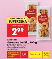 Ciastka deserowe Bonitki