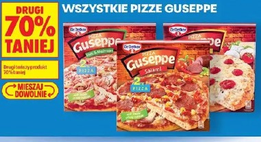 Wszystkie pizze Guseppe