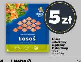 Łosoś sałatkowy wędzony Fisher King