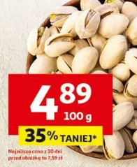 Pistacje solone lub niesolone