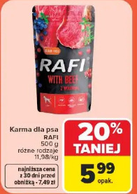 Karma dla psa Rafi