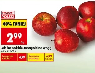 Jabłko polskie Jonagold na wagę