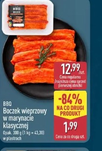 BBQ Boczek wieprzowy w marynacie klasycznej