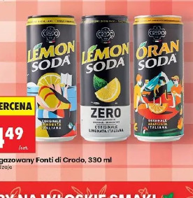 Napój gazowany Fonti di Crodo