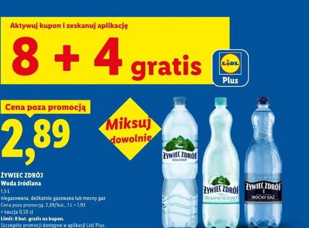 Żywiec Zdrój Woda źródlana