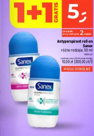 Sanex Antyperspirant roll-on