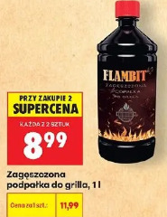 Zagęszczona podpałka do grilla Flambit