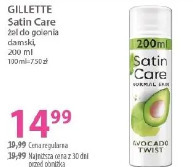 Gillette Satin Care żel do golenia damski