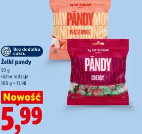 Żelki pandy