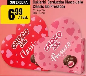 Cukierki Serduszka Choco Jello Classic lub Prosecco