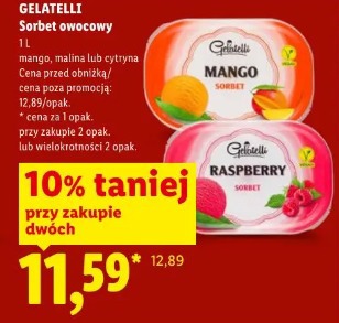 Gelatelli Sorbet owocowy