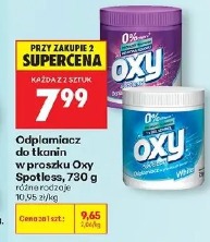 Odplamiacz do tkanin w proszku Oxy Spotless, 730 g