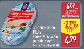 Golden Seafood Filety z makreli w sosie pomidorowym