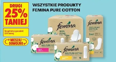 Wszystkie produkty Femina Pure Cotton