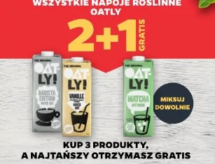 Wszystkie napoje roślinne Oatly