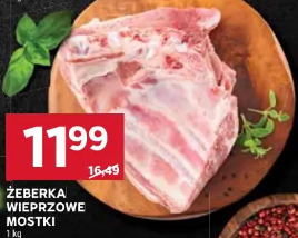 Żeberka wieprzowe mostki