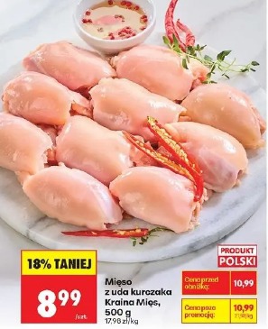 Mięso z uda kurczaka Kraina Mięs
